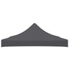 Vidaxl Party Tent Roof 3x3 M Anthracite -Colored