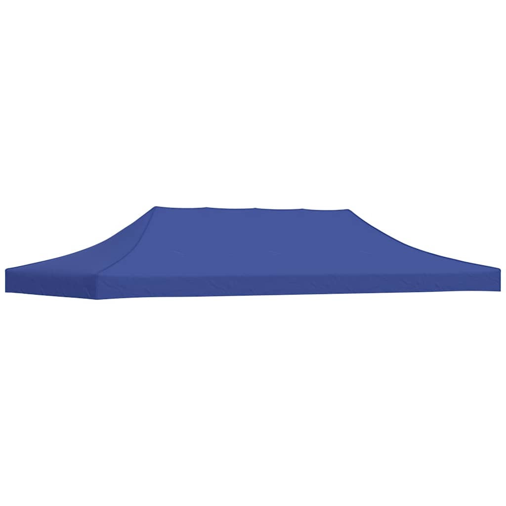 Toit de tente de fête vidaxl 3x6 m bleu