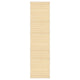Vidaxl Carpet 80x300 cm Bamboo naturel