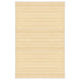 Vidaxl Carpet 100x160 cm Bamboo naturel