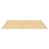 Vidaxl Carpet 100x160 cm Bamboo naturel