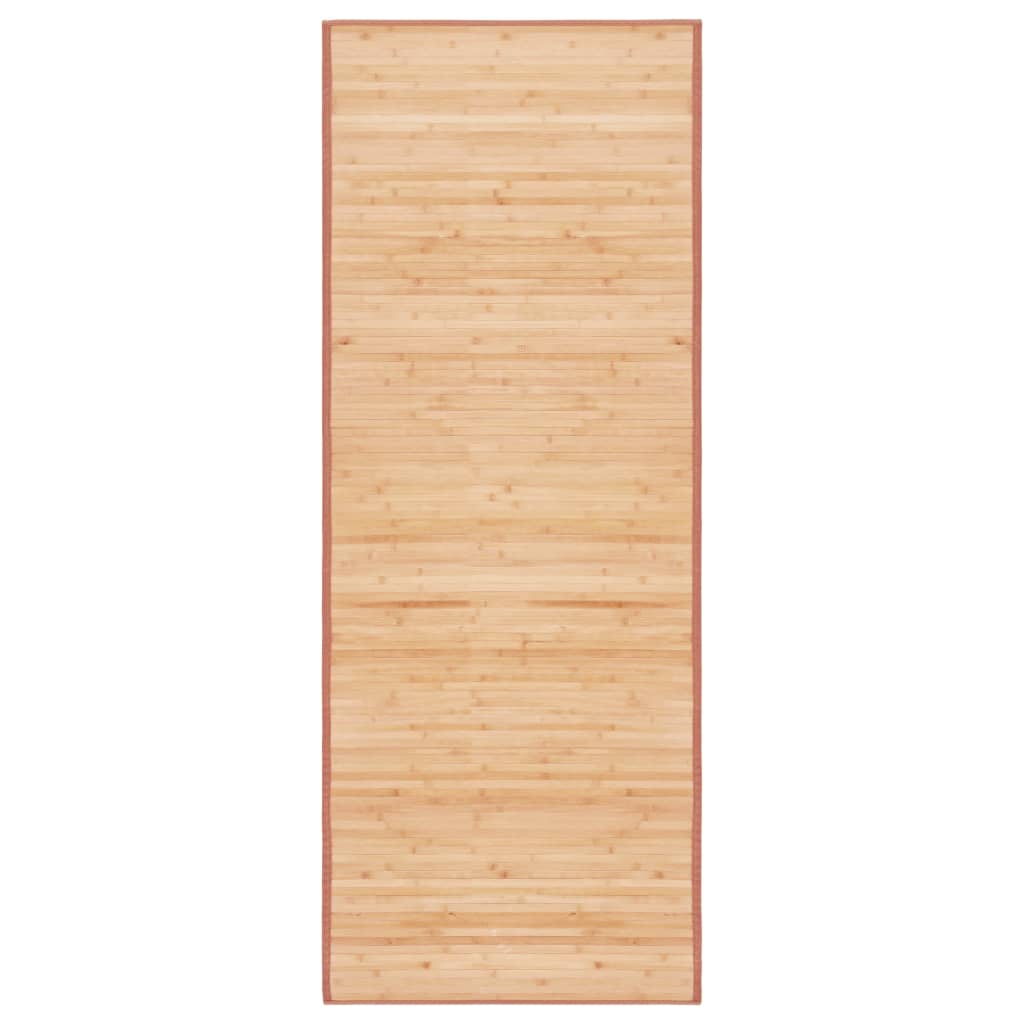 Vidaxl Carpet 80x200 cm Bambou Brun