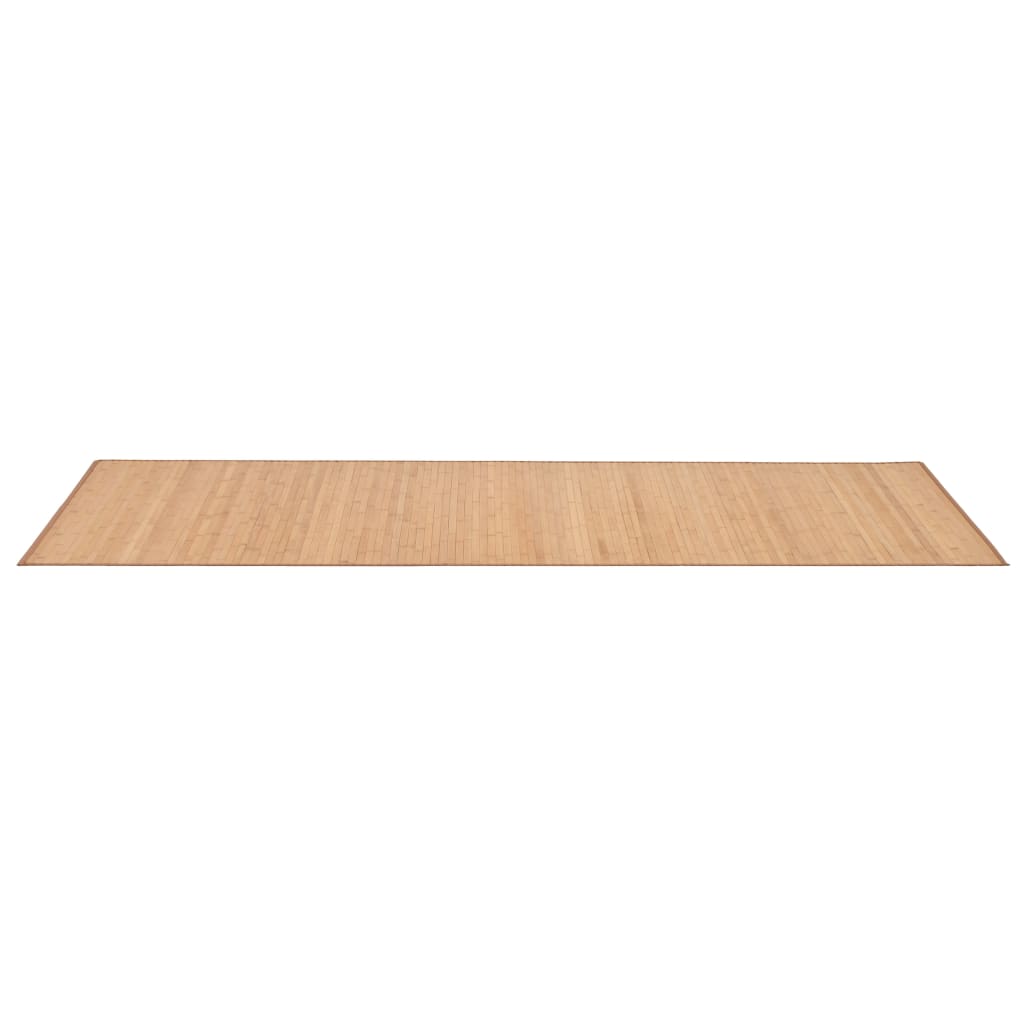 Vidaxl Carpet 80x200 cm Bambou Brun