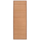 VidaXL tapis de yoga 60x180 cm bambou marron