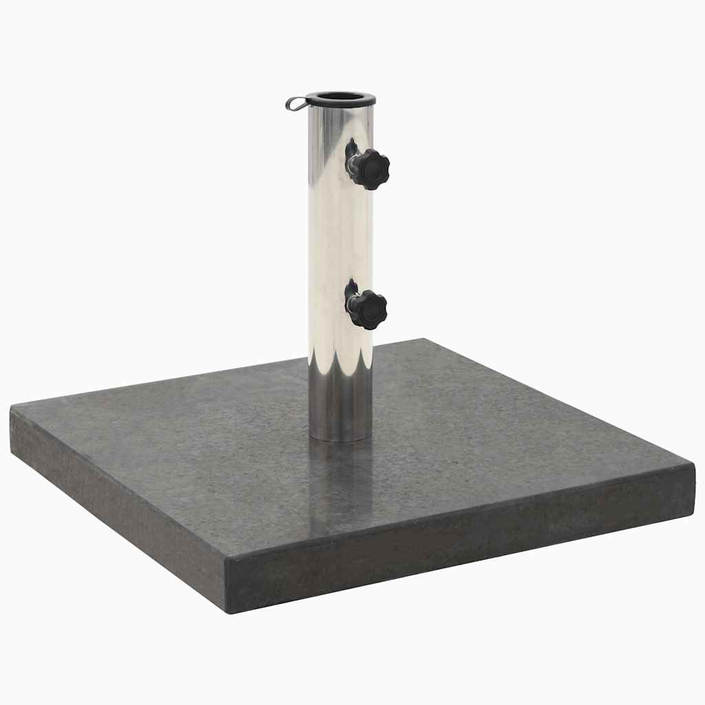 Vidaxl Parasol Foot Square 28,5 kg de granit noir