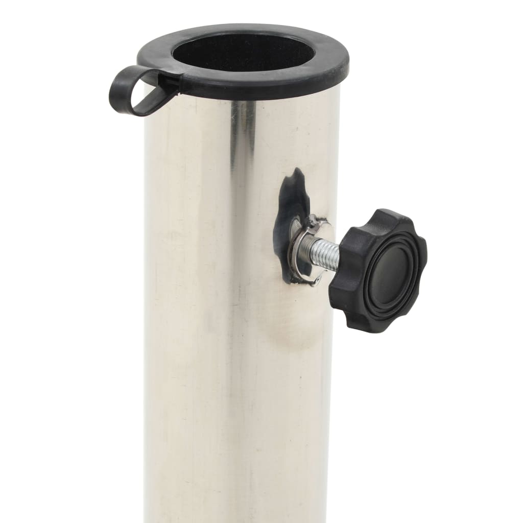 Vidaxl parasol pied carré 20 kg de granit noir