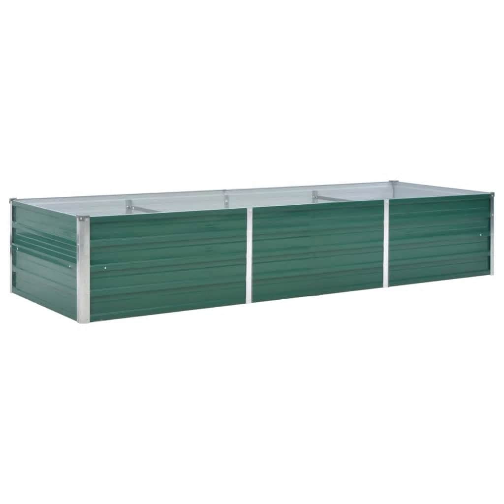 INSERT PLANTER VIDAXL 240X80X45 CM GALVANISED SEAKED VERT