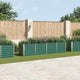 Vidaxl Planter inséré 320x80x77 cm vert en acier galvanisé