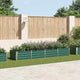 Planteur vidaxl inséré 320x80x45 cm en acier galvanisé vert