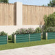 Vidaxl Planning Boîte relevée 160x40x45 cm en acier galvanisé vert