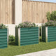 Vidaxl Planter insenté 100x40x77 cm en acier galvanisé vert