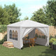 Vidaxl PartyTent 3x3 m blanc