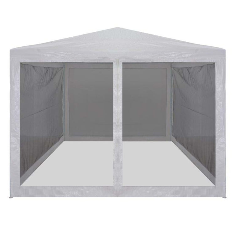 Tente de fête Vidaxl avec 4 murs latéraux en mailles 3x3 m