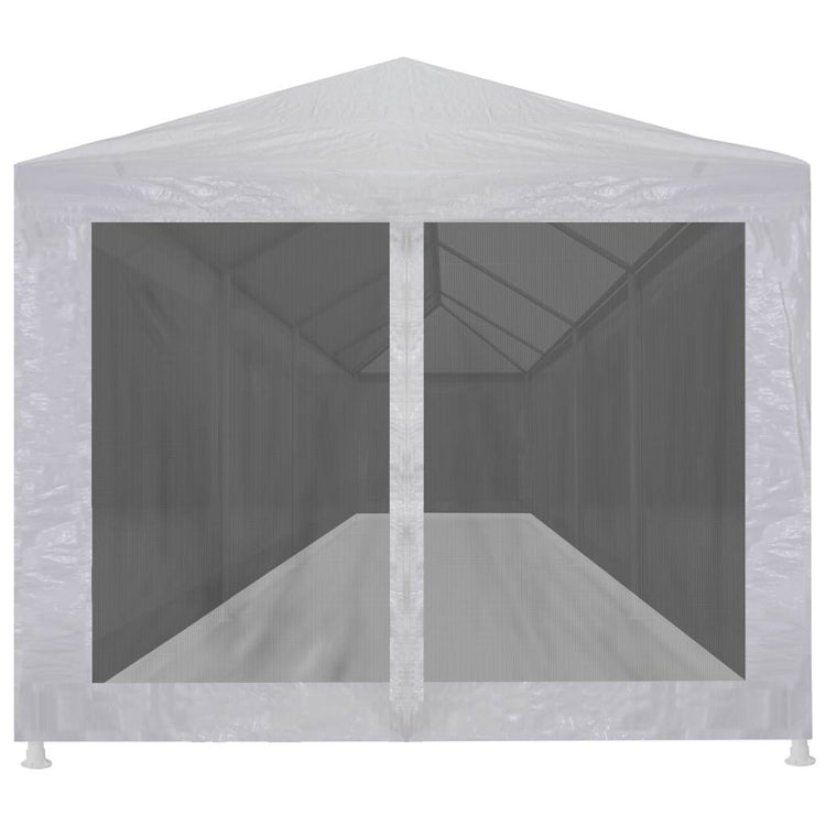 Tente de fête Vidaxl avec des murs latéraux de 10 maille 12x3 m