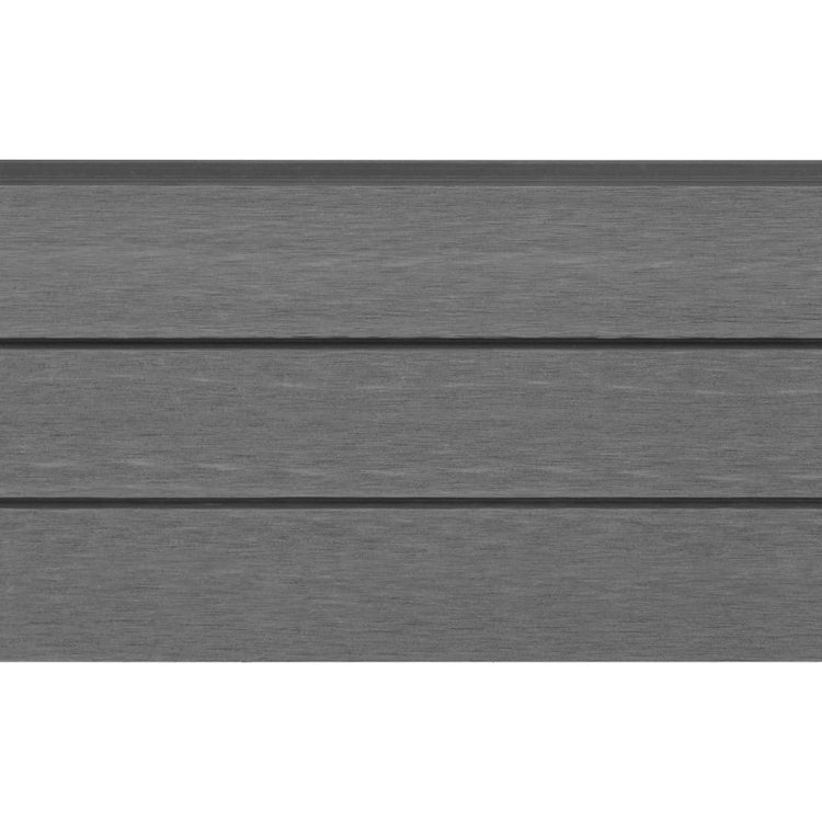 Cartes de clôture de remplacement Vidaxl 9 PCS 170 cm HKC Gray