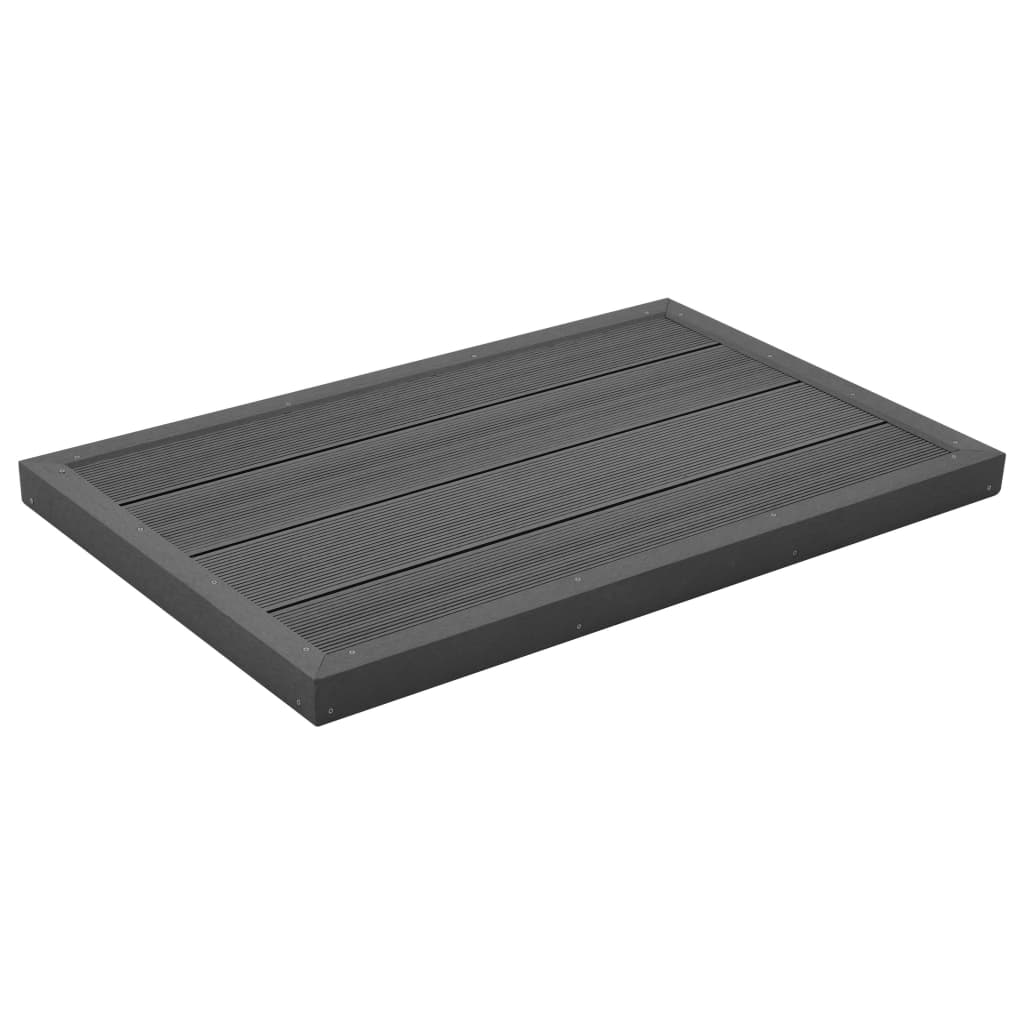 Élément de plancher Vidaxl pour solardouche ou échelle de piscine HKC