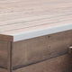 Vidaxl 5 St Terrace Corner Placting Boards 170 cm en aluminium argenté couleur