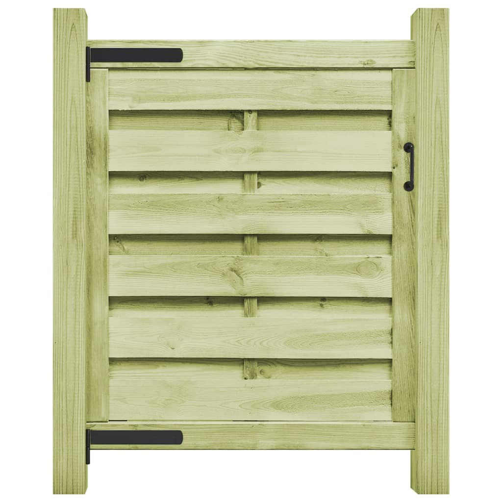 Vidaxl Poort 100x100 cm Imprépainsé de pin Green