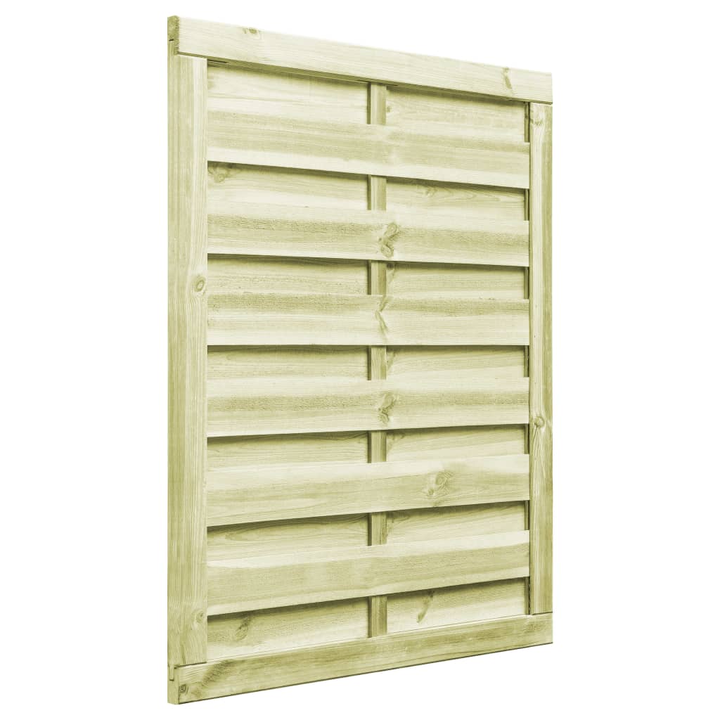 Vidaxl Poort 100x125 cm Imprépainsé de pin Green