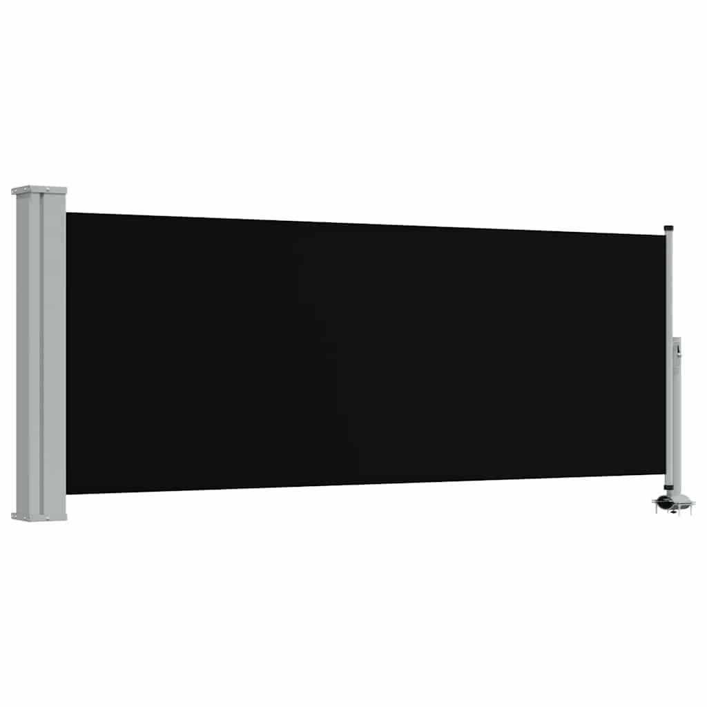 Écran de jardin vidaxl extensible 100x300 cm noir