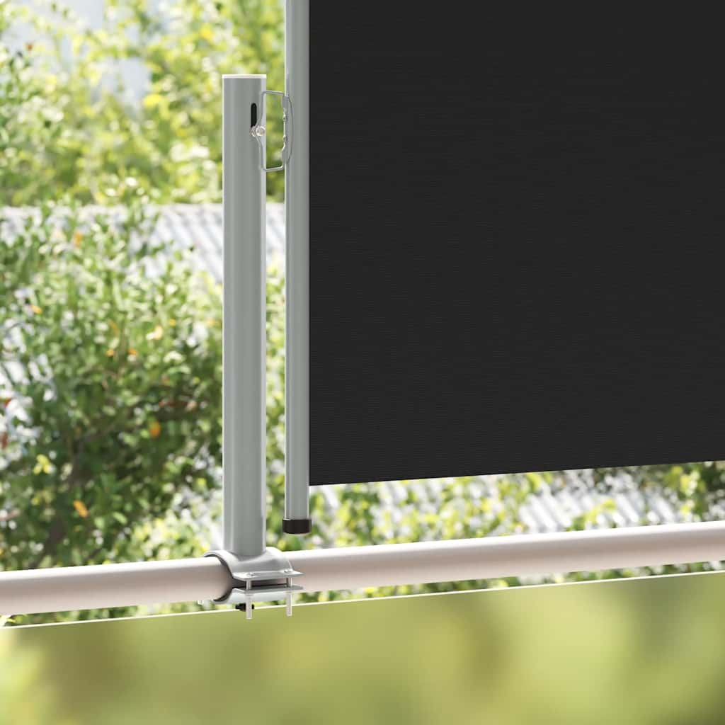 Écran de jardin vidaxl extensible 100x300 cm noir