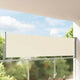 Écran de jardin vidaxl extensible 100x300 cm crème -colored