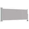 Écran de jardin vidaxl extensible 100x300 cm gris