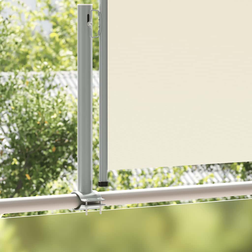 Écran de jardin vidaxl extensible 120x300 cm Crème -Colored