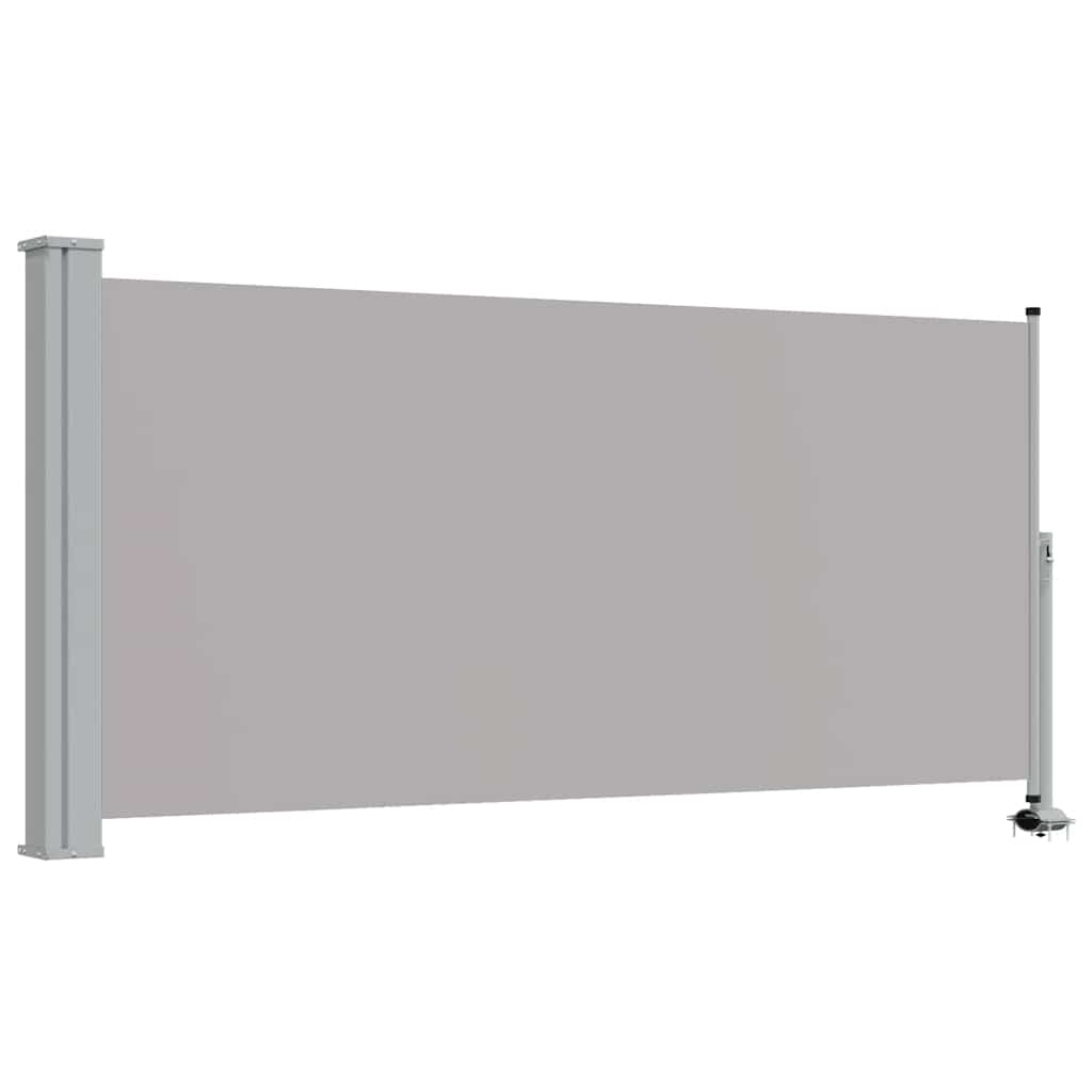 Écran de jardin vidaxl extensible 120x300 cm gris