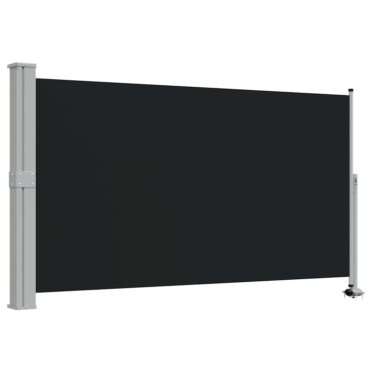 Écran de jardin vidaxl extensible 140x300 cm noir