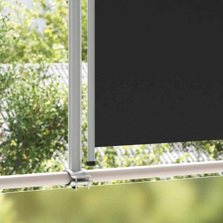 Écran de jardin vidaxl extensible 140x300 cm noir