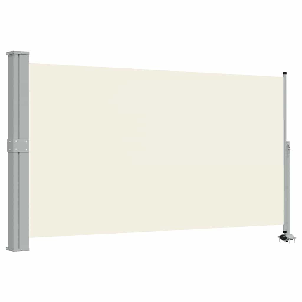 Écran de jardin vidaxl extensible 140x300 cm Crème -Colored