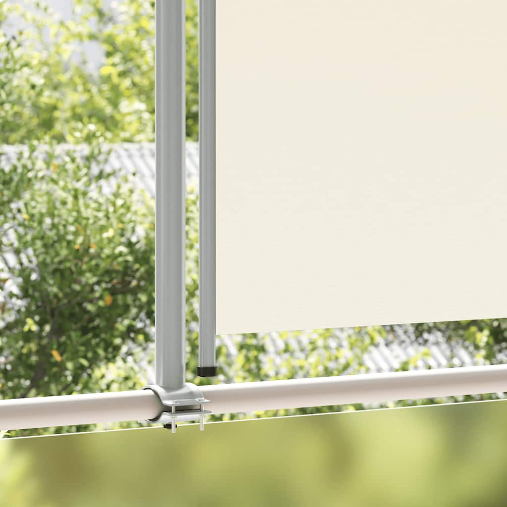 Écran de jardin vidaxl extensible 140x300 cm Crème -Colored