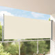 Écran de jardin vidaxl extensible 140x300 cm Crème -Colored