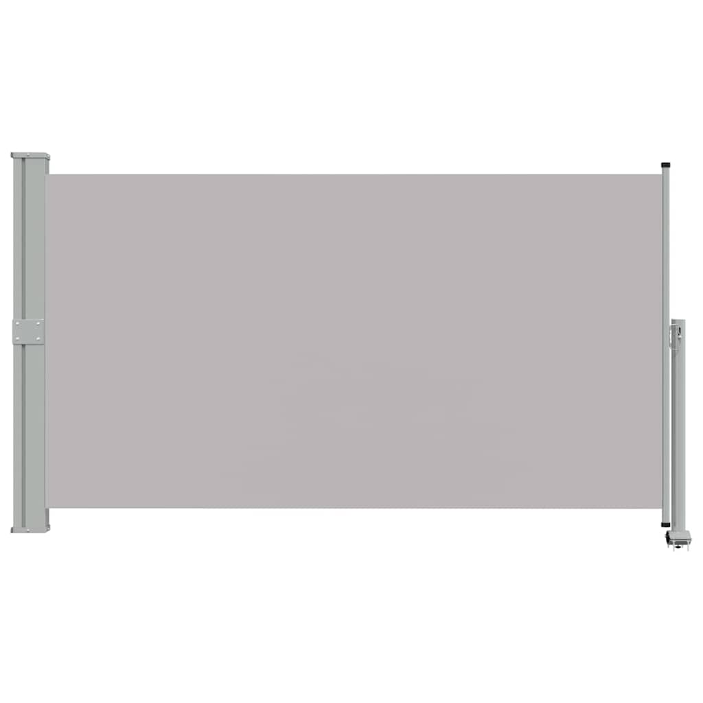 Écran de jardin vidaxl extensible 140x300 cm gris