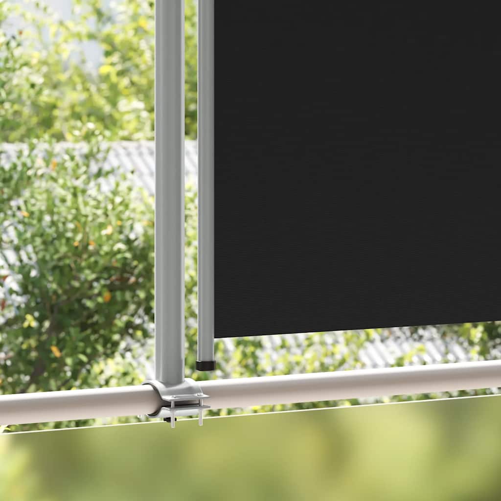Écran de jardin vidaxl extensible 160x300 cm noir