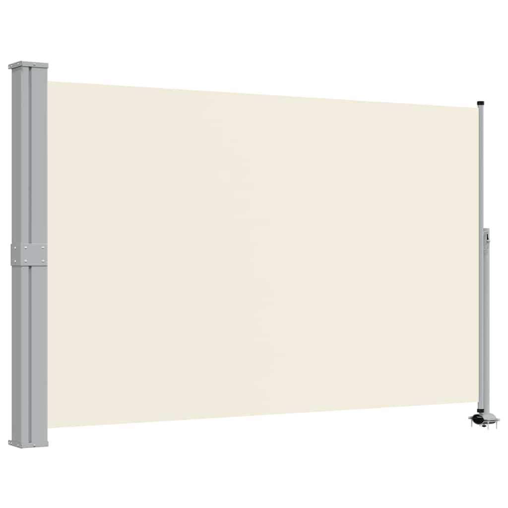 Écran de jardin vidaxl extensible 160x300 cm crème -colored