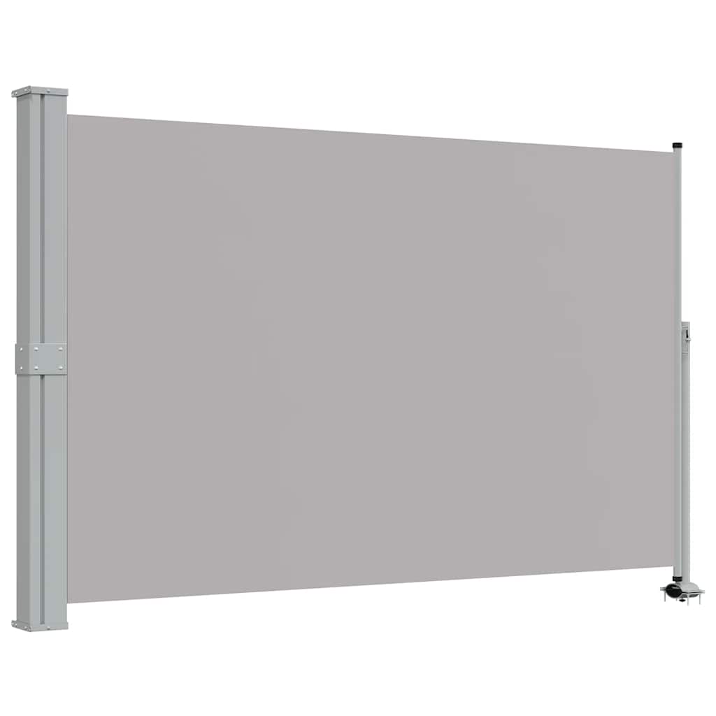 Écran de jardin vidaxl extensible 160x300 cm gris
