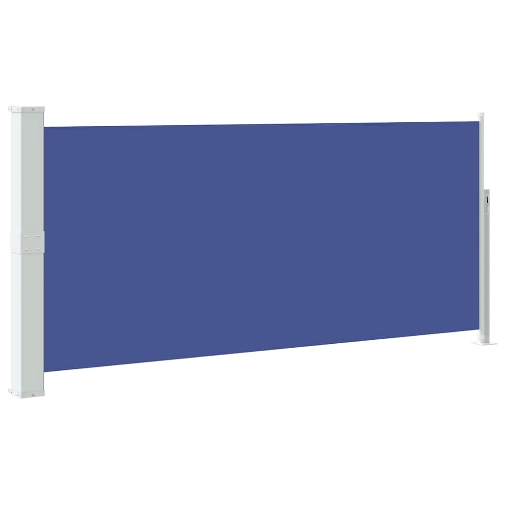 Pare-brise Vidaxl extensible 140x300 cm bleu