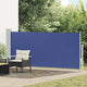 Pare-brise Vidaxl extensible 140x300 cm bleu