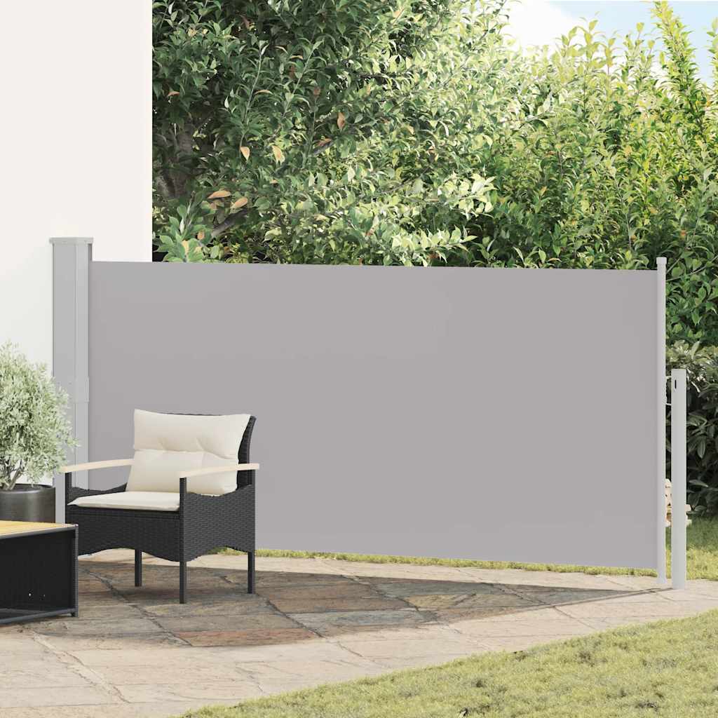 Pare-brise Vidaxl extensible 140x300 cm gris