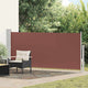 Pare-brise Vidaxl extensible 140x300 cm brun