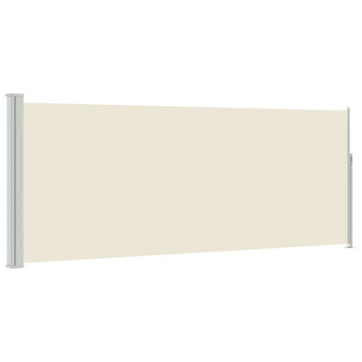 Pare-brise Vidaxl extensible 120x300 cm crème