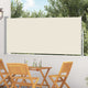 Pare-brise Vidaxl extensible 120x300 cm crème