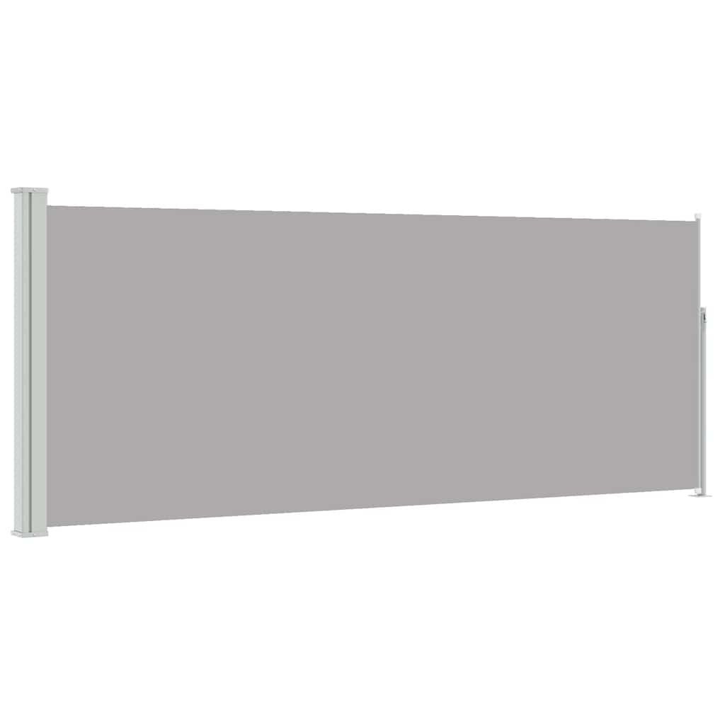 Pare-brise Vidaxl extensible 120x300 cm Gray