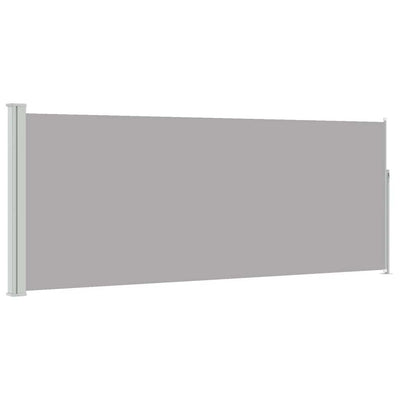 Pare-brise Vidaxl extensible 120x300 cm Gray