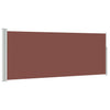 Pare-brise Vidaxl extensible 120x300 cm brun