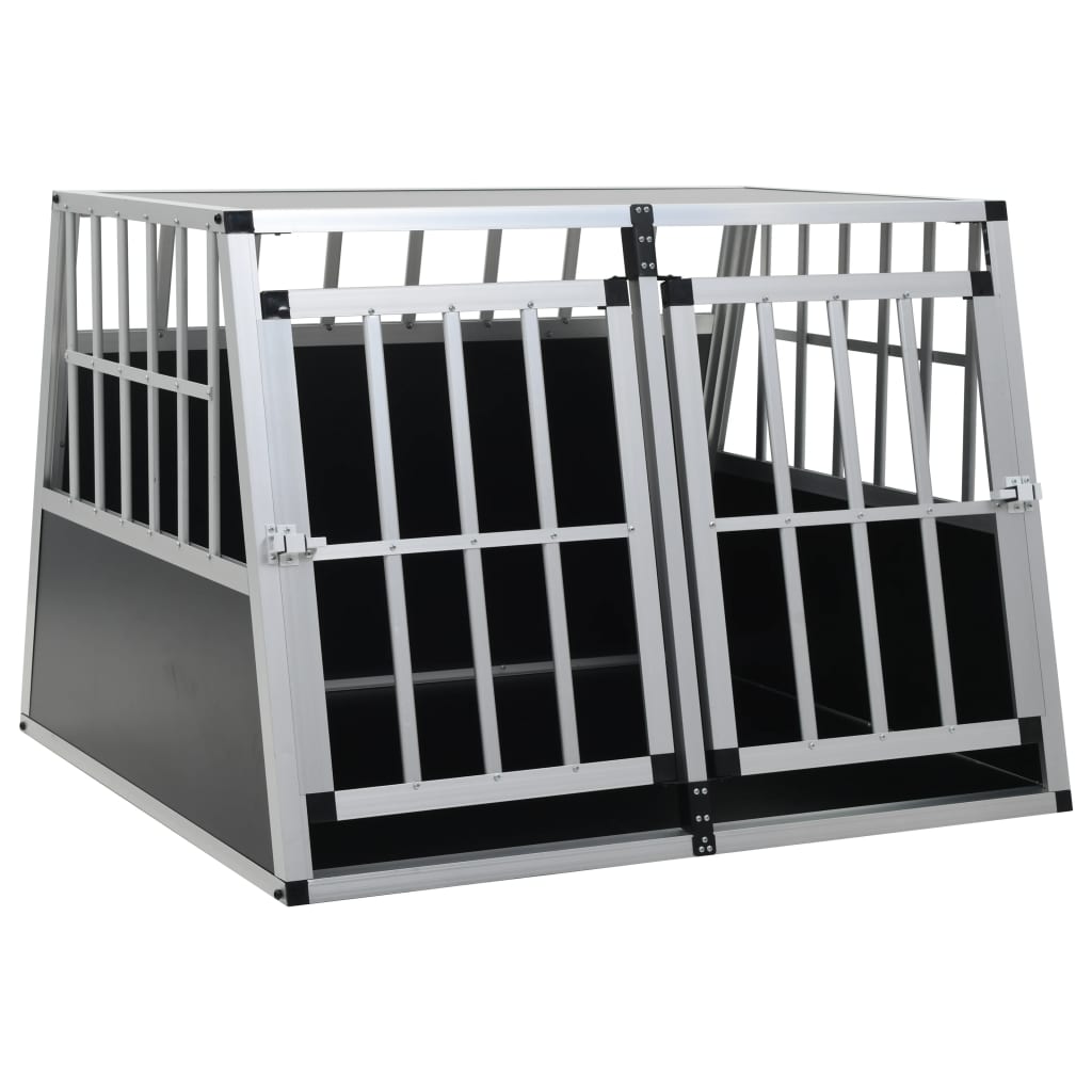 Vidaxl Dog Bank avec porte double 94x88x69 cm