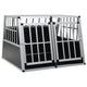 Vidaxl Dog Bank avec porte double 94x88x69 cm