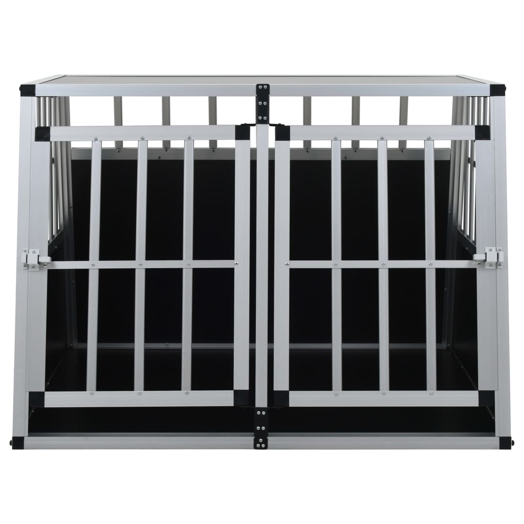 Vidaxl Dog Bank avec porte double 94x88x69 cm